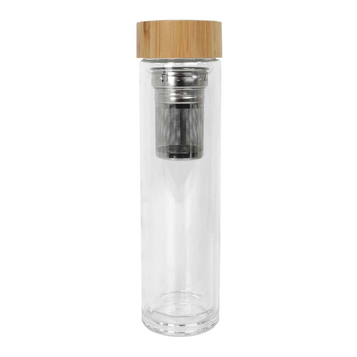 Double Wall Glass Bottle – custom branded corporate gift, Kaaf Creations UAE