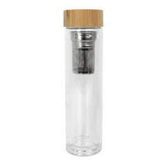 Double Wall Glass Bottle – custom branded corporate gift, Kaaf Creations UAE