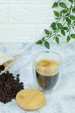 Double Wall Glass Tumbler – custom branded corporate gift, Kaaf Creations UAE
