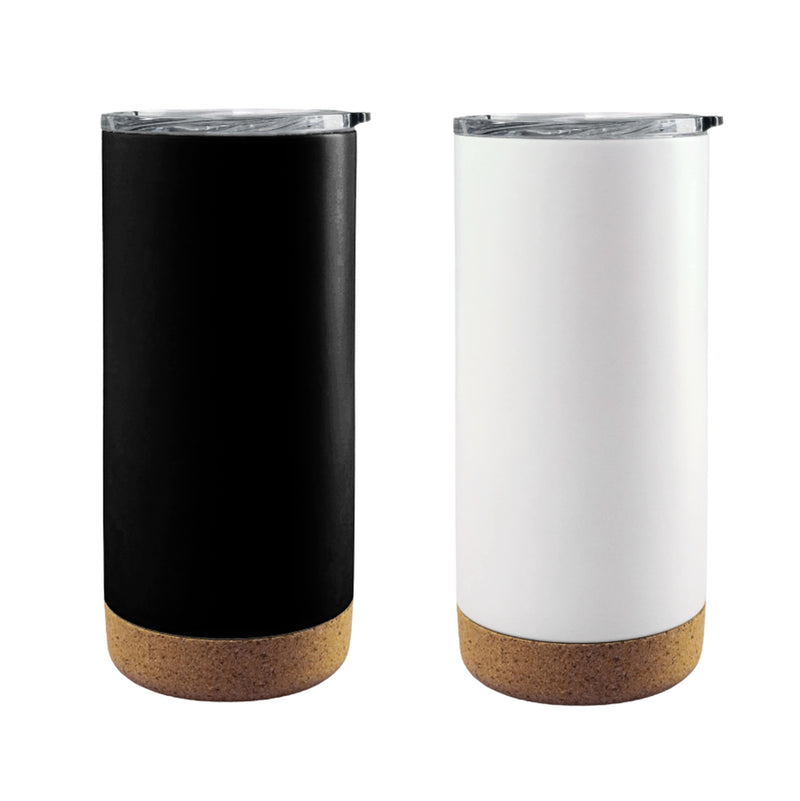 Tumbler with Cork Bottom – custom branded corporate gift, Kaaf Creations UAE