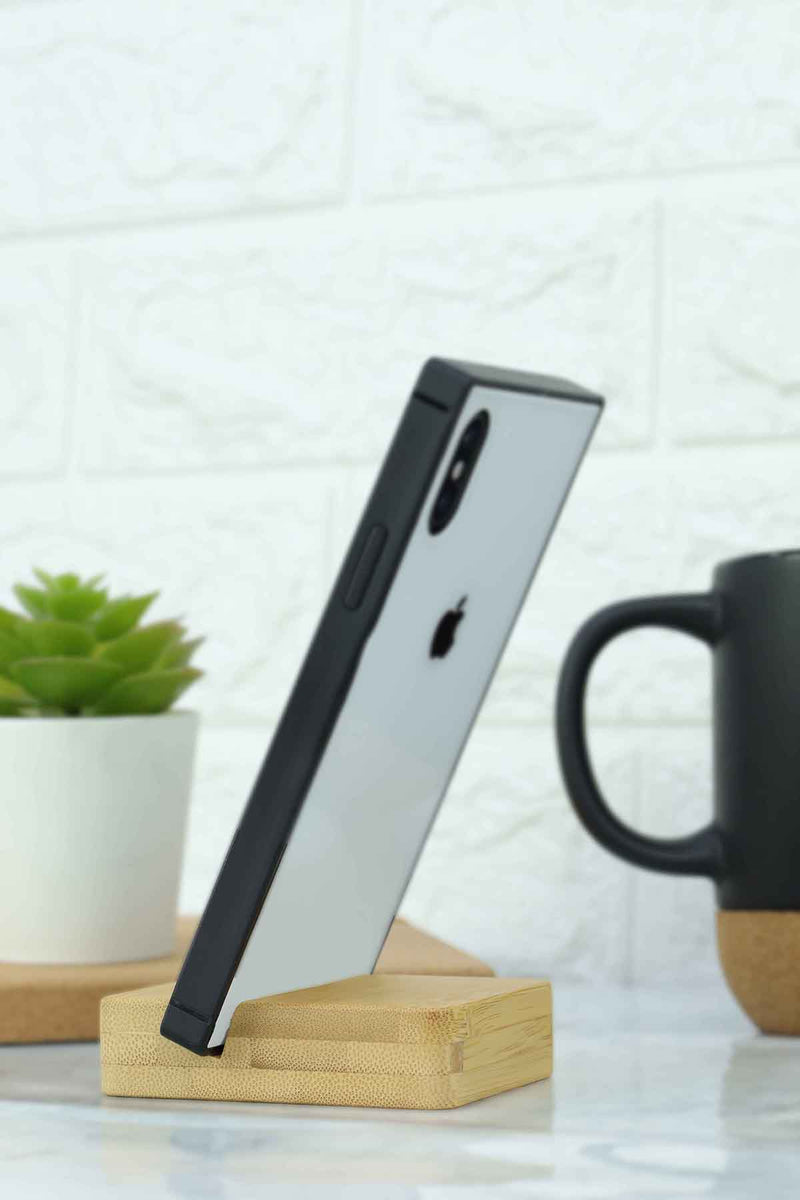 Bamboo Mobile Holder – custom branded corporate gift, Kaaf Creations UAE