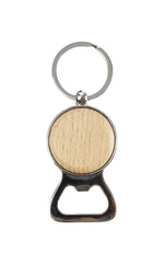 Keychain Bamboo with Bottle Opener Model 13 – custom branded corporate gift, Kaaf Creations UAE