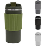 Double Wall Corporate Tumbler with Silicon Grip – custom branded corporate gift, Kaaf Creations UAE