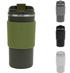 Double Wall Corporate Tumbler with Silicon Grip – custom branded corporate gift, Kaaf Creations UAE