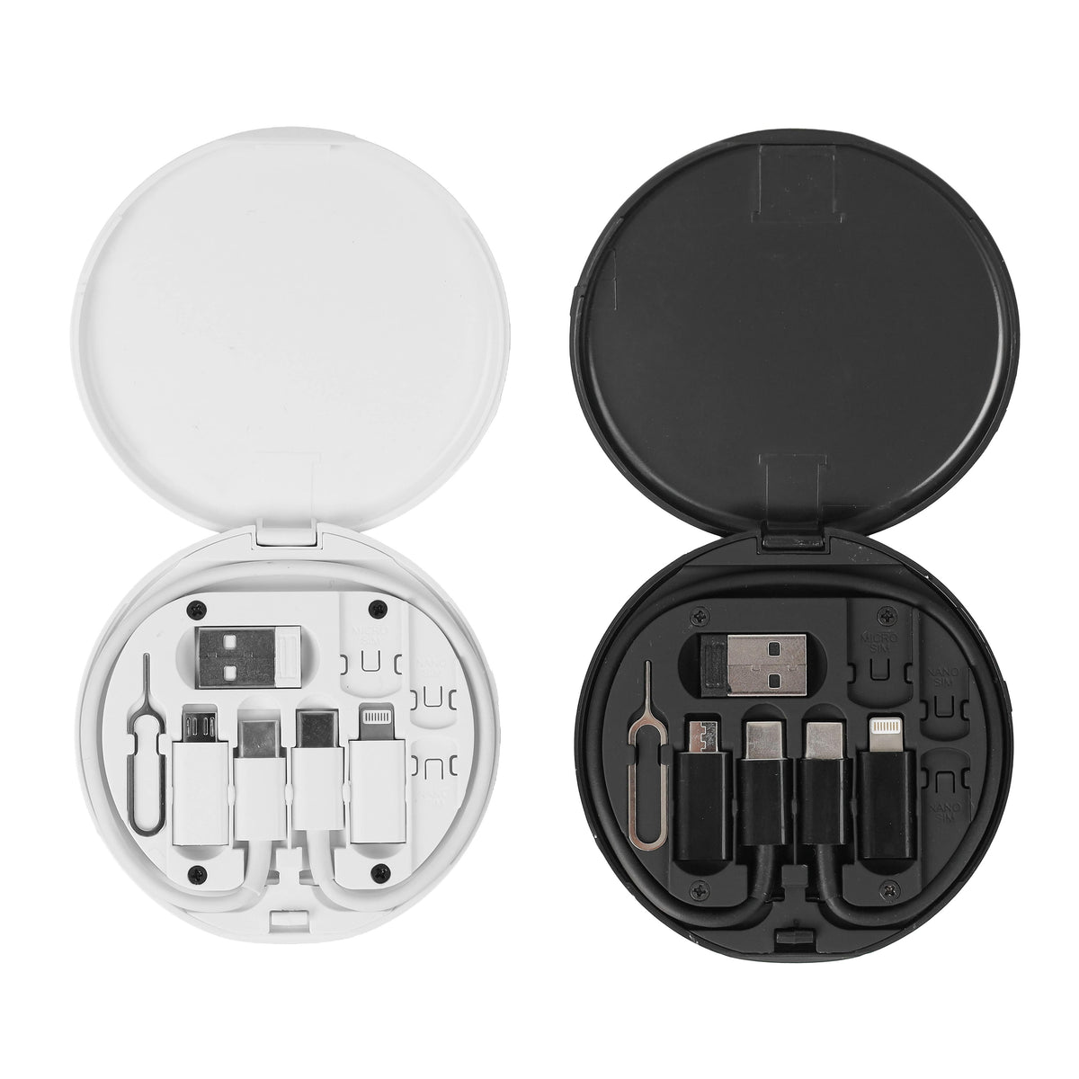 Travel USB Cable Kit – Style 2 – custom branded corporate gift, Kaaf Creations UAE