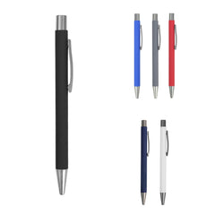 Silicon Coated Metal Pen – custom branded corporate gift, Kaaf Creations UAE