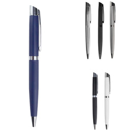 Chrome Top Metal Pen – custom branded corporate gift, Kaaf Creations UAE