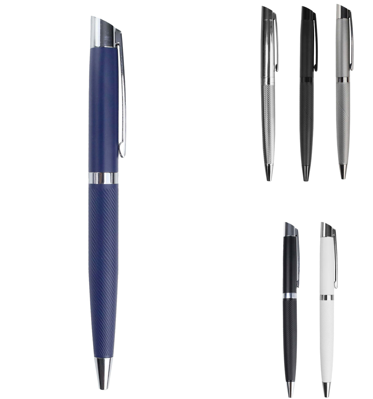 Chrome Top Metal Pen – custom branded corporate gift, Kaaf Creations UAE