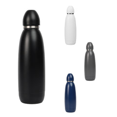 Recycled Stainless Steel Bullet Bottle – custom branded corporate gift, Kaaf Creations UAE