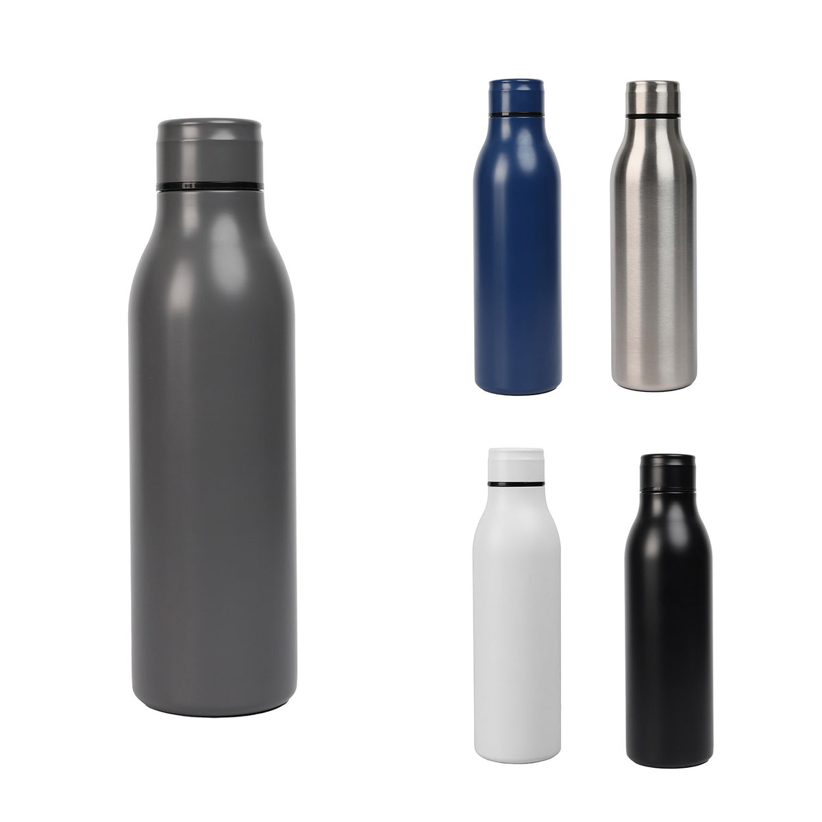 Single Wall Stainless Steel Sports Bottle – custom branded corporate gift, Kaaf Creations UAE
