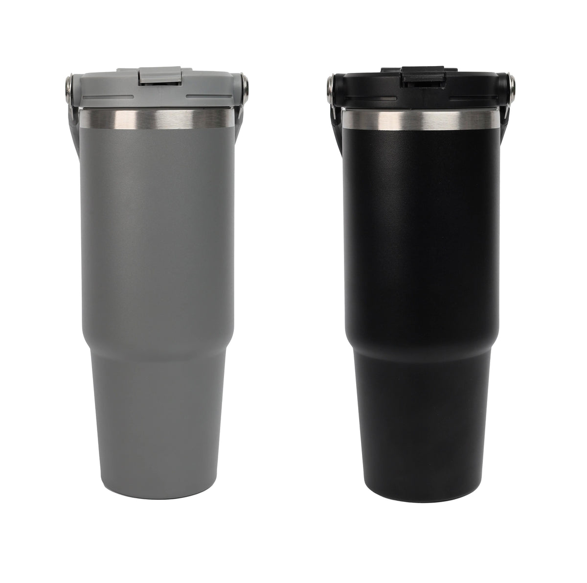 Double Wall Stainless Steel Straw Tumbler – custom branded corporate gift, Kaaf Creations UAE