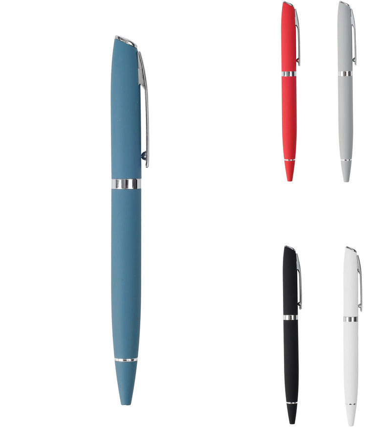 Twist Action Metal Ball Pen – Style 2 – custom branded corporate gift, Kaaf Creations UAE