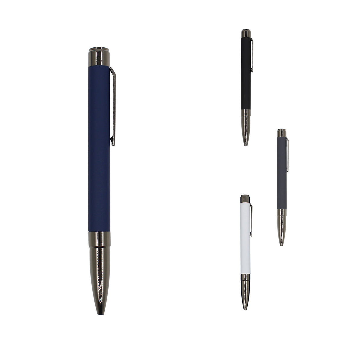 Rubber Finish Metal Pen – custom branded corporate gift, Kaaf Creations UAE