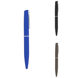 Rubber Finish Metal Pen – Style 2 – custom branded corporate gift, Kaaf Creations UAE