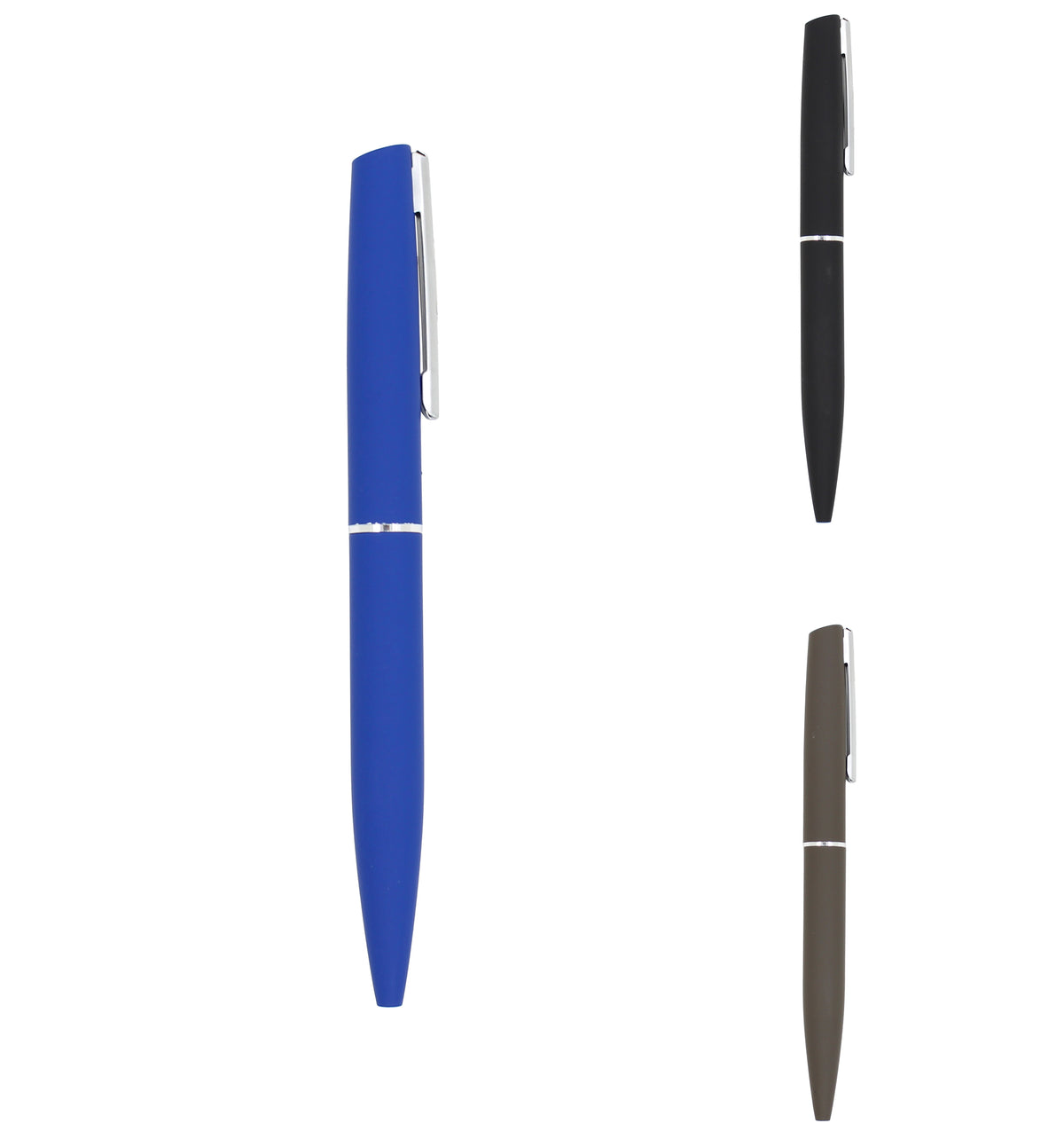 Rubber Finish Metal Pen – Style 2 – custom branded corporate gift, Kaaf Creations UAE