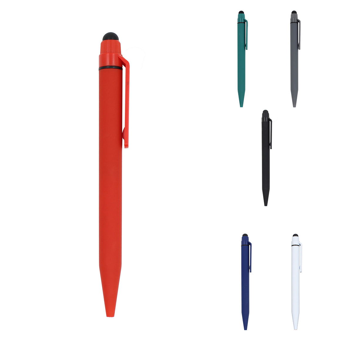 Rubber Finish Plastic Pen – custom branded corporate gift, Kaaf Creations UAE