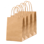 Kraft Paper Bag A4 – custom branded corporate gift, Kaaf Creations UAE