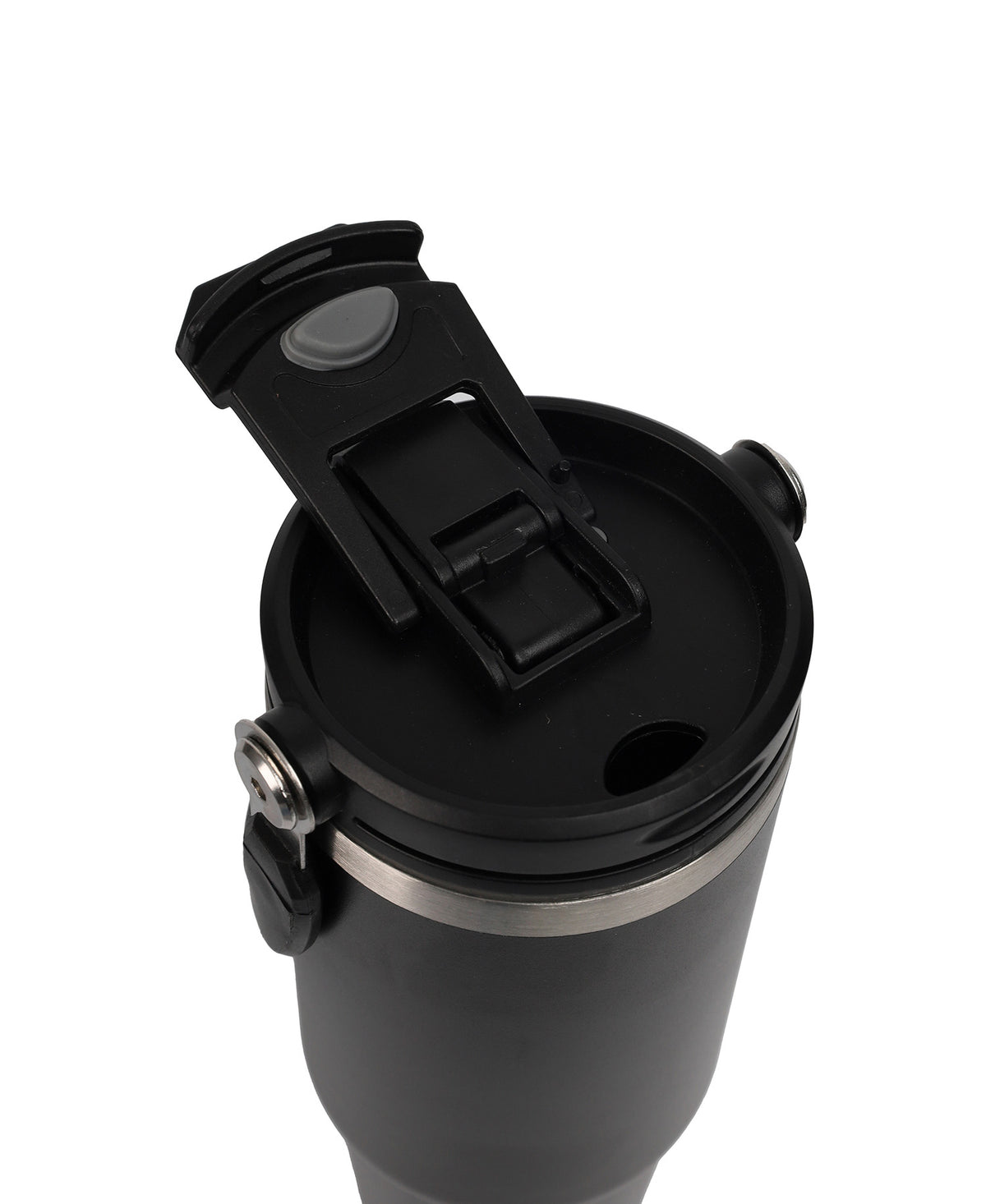 Double Wall Stainless Steel Straw Tumbler – custom branded corporate gift, Kaaf Creations UAE