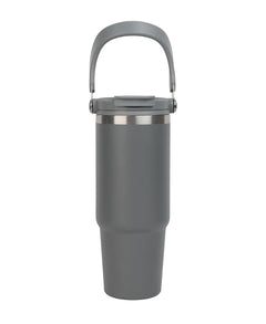 Double Wall Stainless Steel Straw Tumbler – custom branded corporate gift, Kaaf Creations UAE