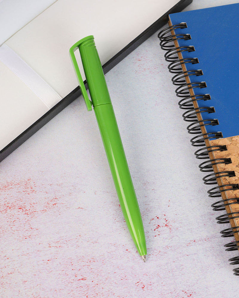 Glossy Plastic Pen – custom branded corporate gift, Kaaf Creations UAE