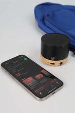 Bamboo Speaker – custom branded corporate gift, Kaaf Creations UAE