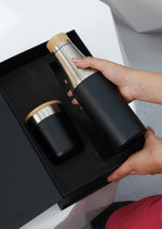 Bottle Tumbler Gift Set – custom branded corporate gift, Kaaf Creations UAE