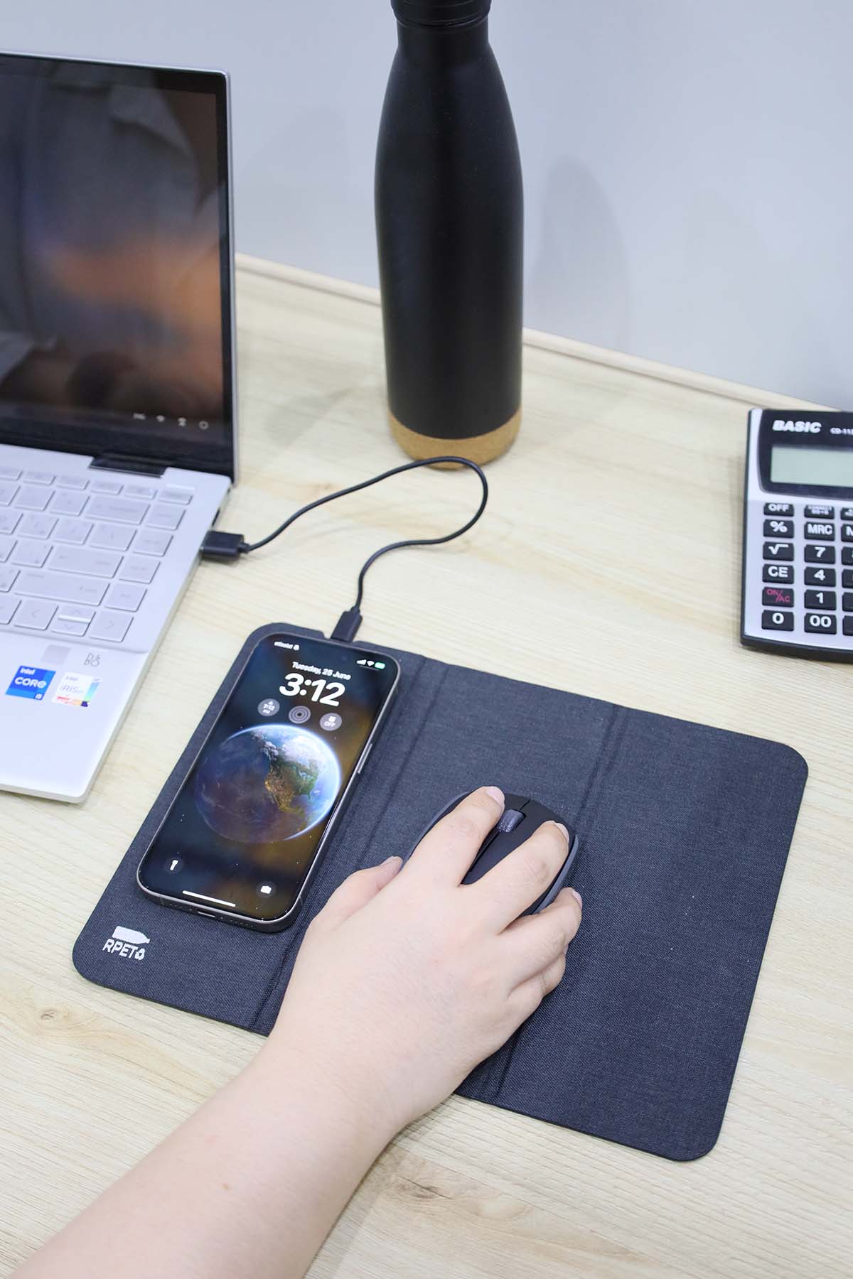 RPET Mousepad – custom branded corporate gift, Kaaf Creations UAE