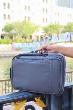 2 Handle Premium Backpack – custom branded corporate gift, Kaaf Creations UAE