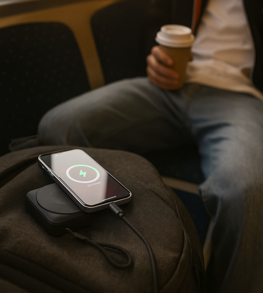 Keyring Powerbank – custom branded corporate gift, Kaaf Creations UAE