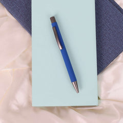 Silicon Coated Metal Pen – custom branded corporate gift, Kaaf Creations UAE