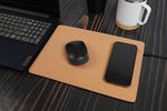 Cork Mousepad with Wireless Charger – custom branded corporate gift, Kaaf Creations UAE