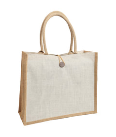 2 Tone Jute Bag – custom branded corporate gift, Kaaf Creations UAE