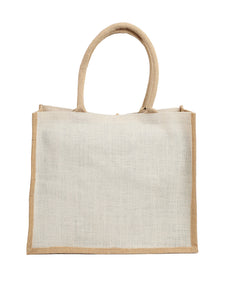 2 Tone Jute Bag – custom branded corporate gift, Kaaf Creations UAE