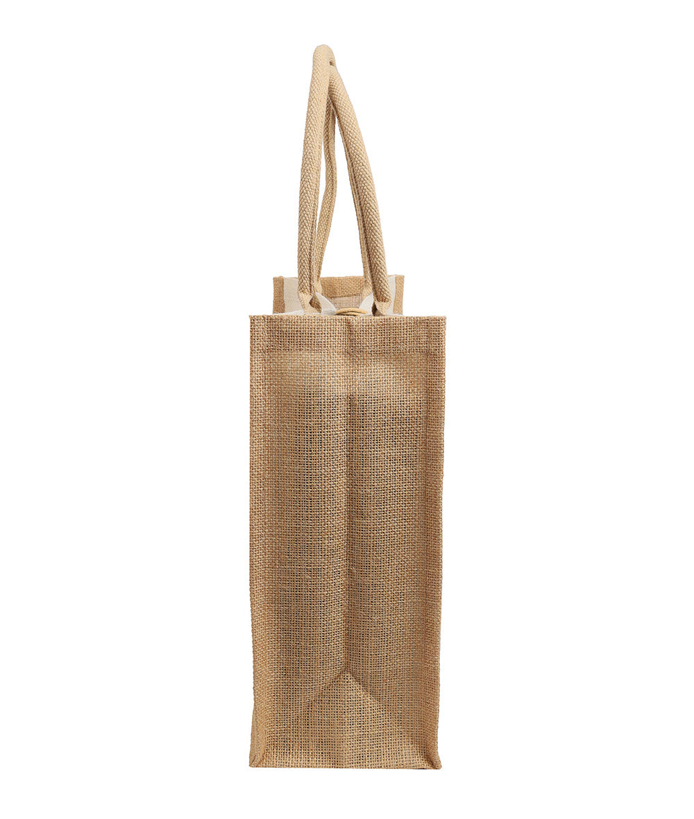 2 Tone Jute Bag – custom branded corporate gift, Kaaf Creations UAE