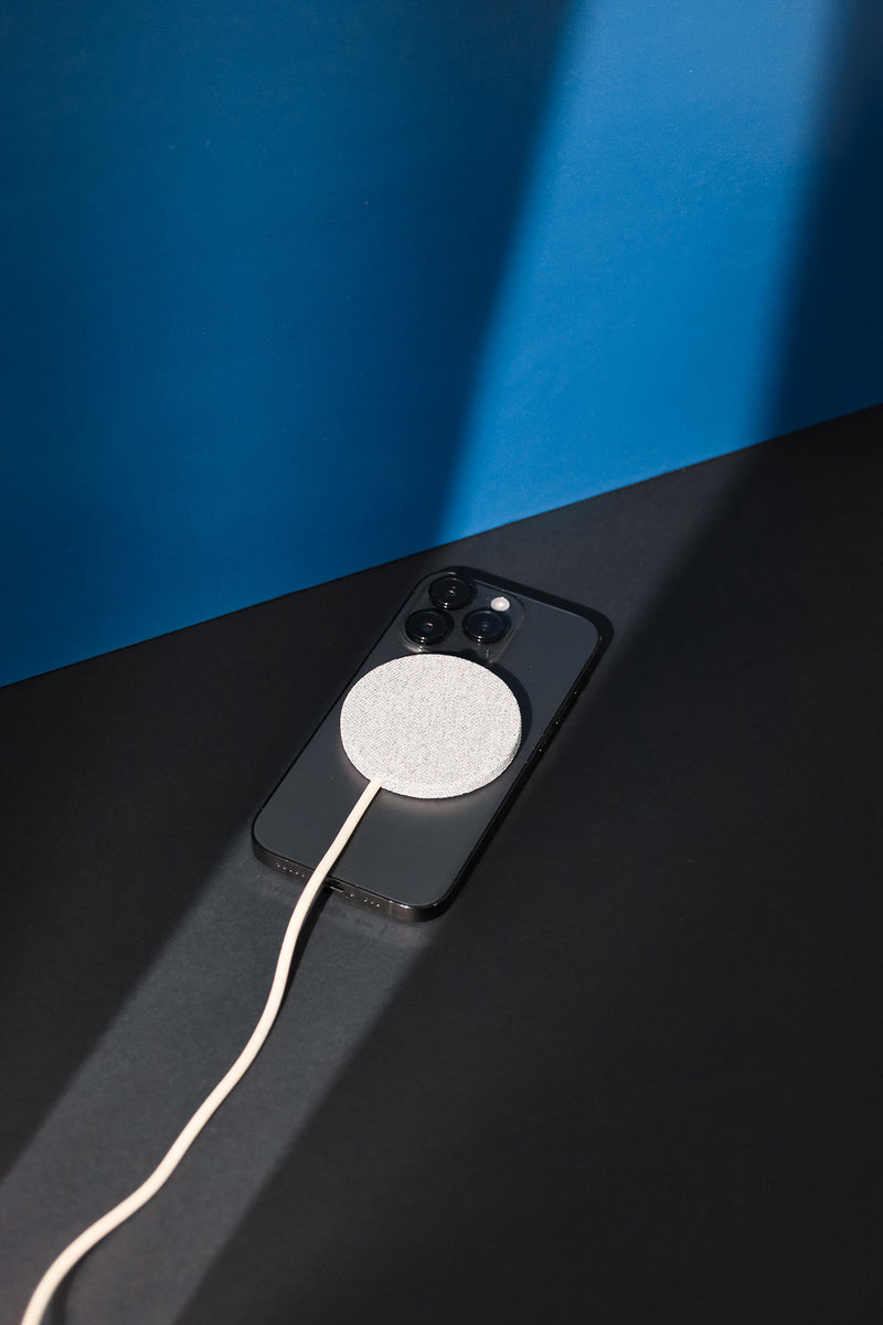 RPET & Cork Wireless Charger – custom branded corporate gift, Kaaf Creations UAE