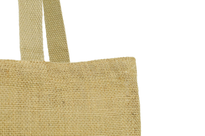 Unlaminated Jute Bag – custom branded corporate gift, Kaaf Creations UAE