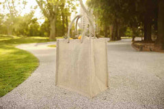 Small Jute Bag – custom branded corporate gift, Kaaf Creations UAE