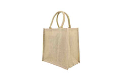 Small Jute Bag – Pink October Edition – custom branded corporate gift, Kaaf Creations UAE