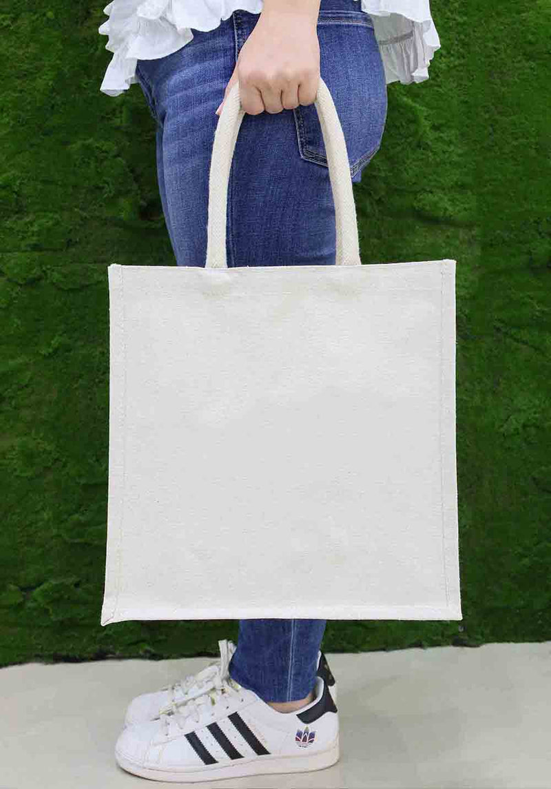 Canvas Bag – Style 2 – custom branded corporate gift, Kaaf Creations UAE
