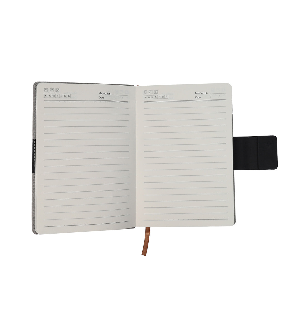 A5 PU Fabric Custom Notebook – custom branded corporate gift, Kaaf Creations UAE