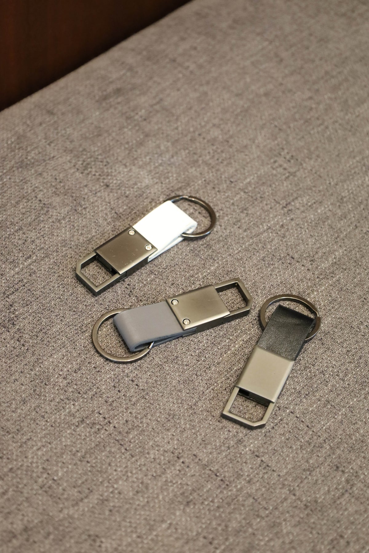 Leather Key Chain – custom branded corporate gift, Kaaf Creations UAE