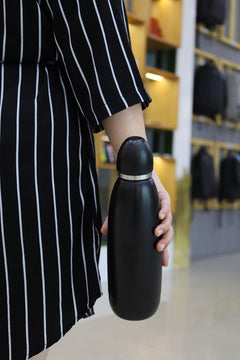 Recycled Stainless Steel Bullet Bottle 750 ml – custom branded corporate gift, Kaaf Creations UAE