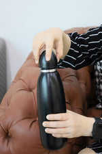 Recycled Stainless Steel Bullet Bottle 750 ml – custom branded corporate gift, Kaaf Creations UAE