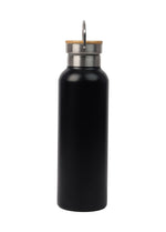 Stainless Steel Bamboo Flask – custom branded corporate gift, Kaaf Creations UAE