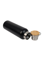 Stainless Steel Bamboo Flask – custom branded corporate gift, Kaaf Creations UAE