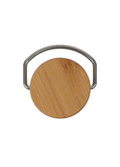 Stainless Steel Bamboo Flask – custom branded corporate gift, Kaaf Creations UAE