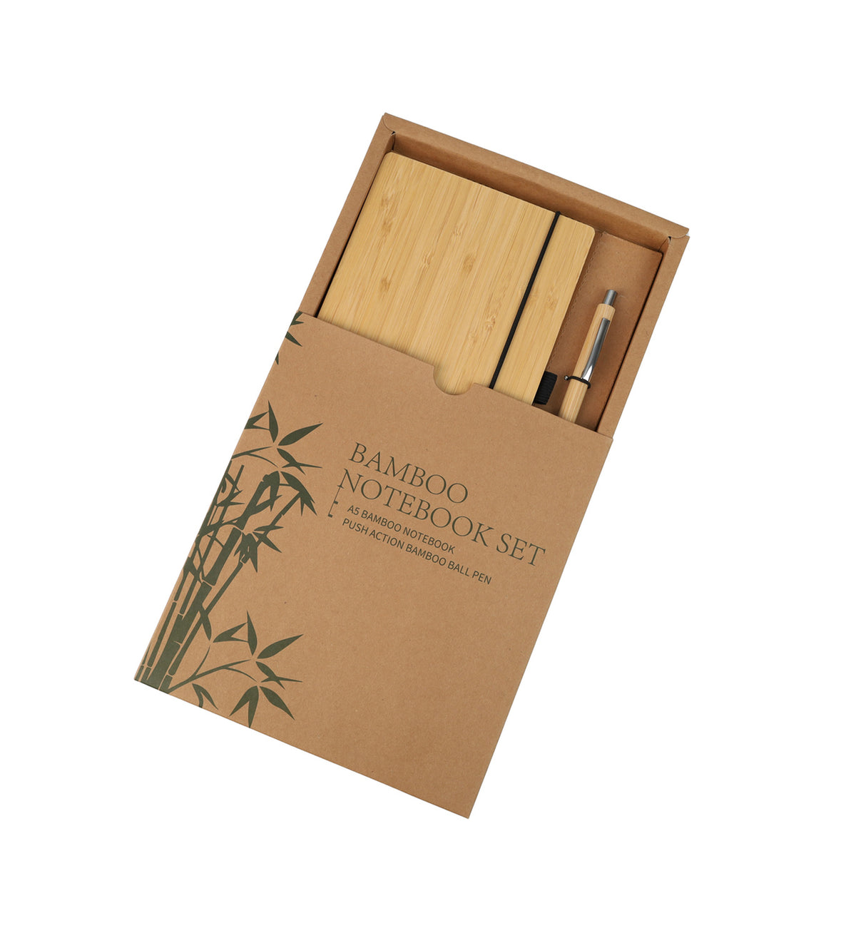 Cork Notebook & Pen Corporate Gift Set – Style 2 – custom branded corporate gift, Kaaf Creations UAE