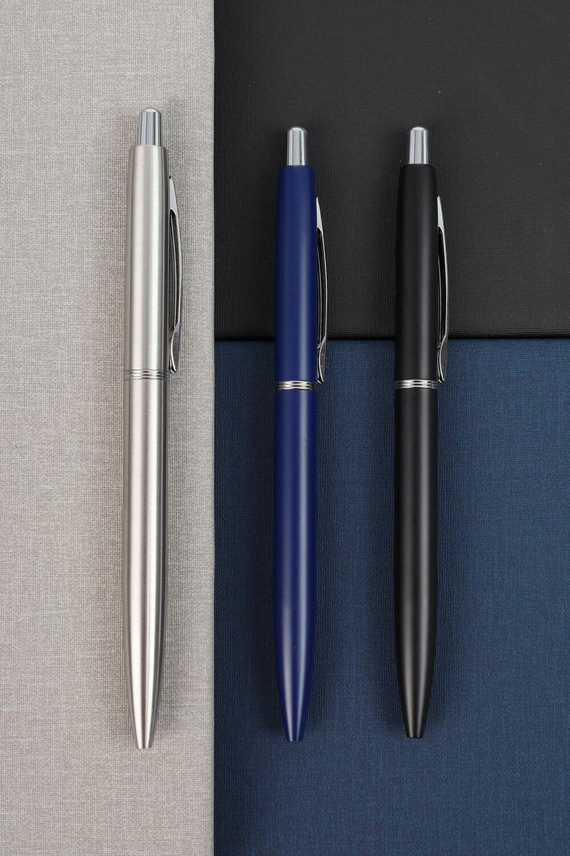 Click Action Metal Pen – custom branded corporate gift, Kaaf Creations UAE