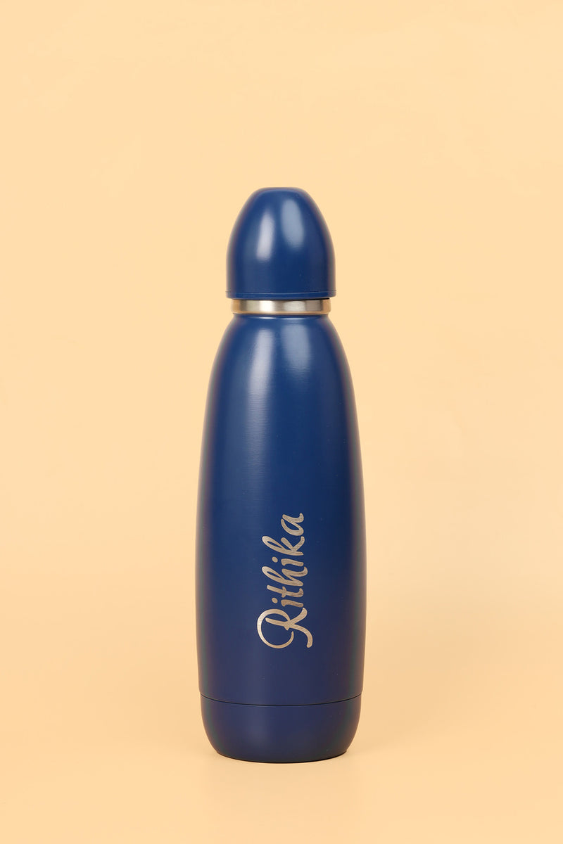 Recycled Stainless Steel Bullet Bottle – custom branded corporate gift, Kaaf Creations UAE