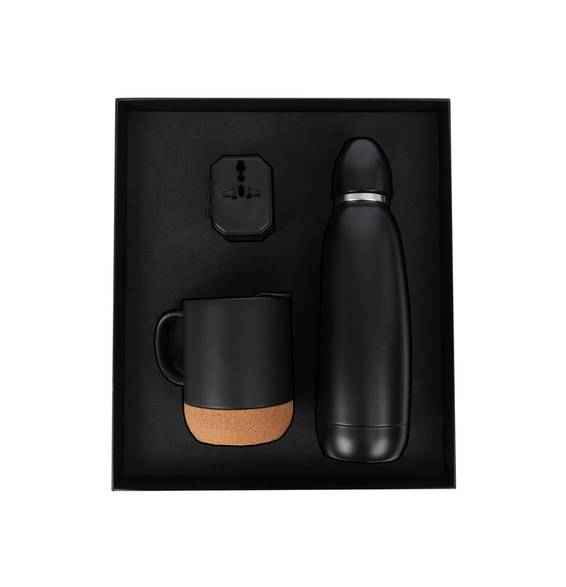 Recycled Bottle Gift Set – custom branded corporate gift, Kaaf Creations UAE